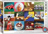 Puzzle 1000 Funny Mice 6000-5695. Wydawca: Eurographics. SmakLiter.pl Opakowanie Puzzle 1000 Funny Mice 6000-5695