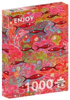 Opakowanie Puzzle 1000 Głęboka czerwień