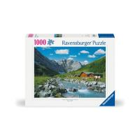 Puzzle 1000 Góry Karwendel, Austria. Wydawca: Ravensburger. SmakLiter.pl Opakowanie Puzzle 1000 Góry Karwendel, Austria