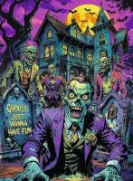 Opakowanie Puzzle 1000 Hall of Horror Zombie