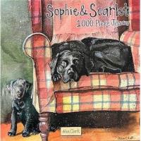 Opakowanie Puzzle 1000 J08 Psy Sophie&Scarlett