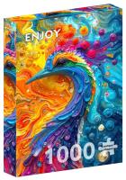 Opakowanie Puzzle 1000 Kolorowe pióra
