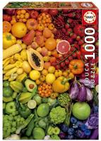 Puzzle 1000 Kolorowe witaminy. Wydawca: Educa. SmakLiter.pl Opakowanie Puzzle 1000 Kolorowe witaminy