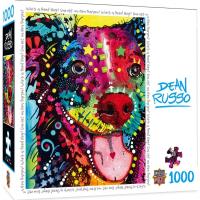 Opakowanie Puzzle 1000 Kolorowy pies, Dean Russo