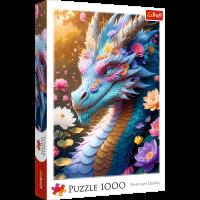 Opakowanie Puzzle 1000 Kolorowy smok TREFL