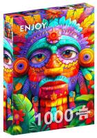 Opakowanie Puzzle 1000 Kolorowy totem