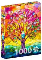 Opakowanie Puzzle 1000 Kryształowe drzewo