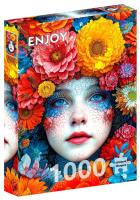 Opakowanie Puzzle 1000 Kwiatowy makijaż