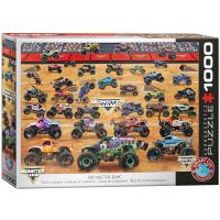 Opakowanie Puzzle 1000 Monster Jam Truck Lineup 6000-5944