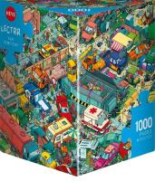 Opakowanie Puzzle 1000 Na złomowisku (Puzzle+plakat)