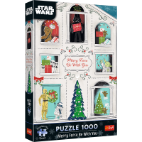 Opakowanie Puzzle 1000 Niech Moc Świąt Będzie z Tobą TREFL