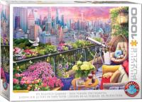 Opakowanie Puzzle 1000 NY Rooftop Garden 6000-6161