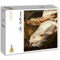 Puzzle 1000 Piękność na koniu. Wydawca: Grafika. SmakLiter.pl Opakowanie Puzzle 1000 Piękność na koniu