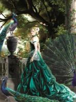 Puzzle 1000 Piękność w szmaragdowej sukni. Wydawca: Graf-ika. SmakLiter.pl Opakowanie Puzzle 1000 Piękność w szmaragdowej sukni