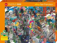 Opakowanie Puzzle 1000 Pixorama, San Francisco