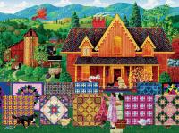 Puzzle 1000 Poranek na wsi,Joseph Burgess. Wydawca: Graf-ika. SmakLiter.pl Opakowanie Puzzle 1000 Poranek na wsi,Joseph Burgess