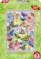 Opakowanie Puzzle 1000 PQ Kolorowe motyle 114400