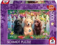 Puzzle 1000 PQ Słodkie szczeniaki 113690. Wydawca: Schmidt Spiele Puzzle. SmakLiter.pl Opakowanie Puzzle 1000 PQ Słodkie szczeniaki 113690