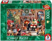 Puzzle 1000 PQ Święty Mikołaj czyta listy 113679. Wydawca: Schmidt Spiele Puzzle. SmakLiter.pl Opakowanie Puzzle 1000 PQ Święty Mikołaj czyta listy 113679