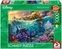 Puzzle 1000 PQ T. Kinkade Mała Syrenka i Urszula Disney 113670. Wydawca: Schmidt Spiele Puzzle. SmakLiter.pl Opakowanie Puzzle 1000 PQ T. Kinkade Mała Syrenka i Urszula Disney 113670