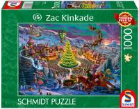Puzzle 1000 PQ Zac Kinkade Biegun północny 113660. Wydawca: Schmidt Spiele Puzzle. SmakLiter.pl Opakowanie Puzzle 1000 PQ Zac Kinkade Biegun północny 113660