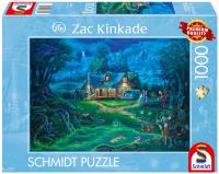 Puzzle 1000 PQ Zac Kinkade Nawiedzony dom 113658. Wydawca: Schmidt Spiele Puzzle. SmakLiter.pl Opakowanie Puzzle 1000 PQ Zac Kinkade Nawiedzony dom 113658