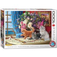 Opakowanie Puzzle 1000 Puzzling Cats by Image World 6000-5914