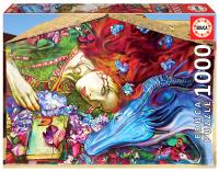 Puzzle 1000 Sant Jordi Lily Brick 112822. Wydawca: Educa. SmakLiter.pl Opakowanie Puzzle 1000 Sant Jordi Lily Brick 112822