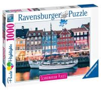 Puzzle 1000 Skandynawskie miasto. Wydawca: Ravensburger. SmakLiter.pl Opakowanie Puzzle 1000 Skandynawskie miasto