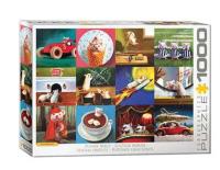 Opakowanie Puzzle 1000 Śmieszne myszy