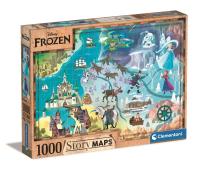 Opakowanie Puzzle 1000 Story Maps Frozen