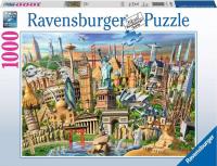 Opakowanie Puzzle 1000 Światowe zabytki