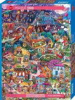 Opakowanie Puzzle 1000 Szczęśliwe miasto, Dobry wieczór