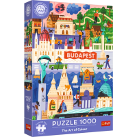 Opakowanie Puzzle 1000 The Art of Colour: Budapeszt... TREFL