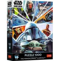 Opakowanie Puzzle 1000 The Mandalorian: Razem na szlaku TREFL