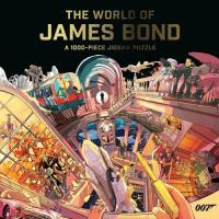 Puzzle 1000 The World of James Bond. Wydawca: Laurence King Publishing. SmakLiter.pl Opakowanie Puzzle 1000 The World of James Bond