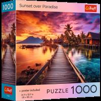 Opakowanie Puzzle 1000 USA Collection: Sunset over Paradise