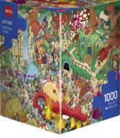 Opakowanie Puzzle 1000 W krainie fantazji (Puzzle+plakat)