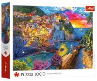 Opakowanie Puzzle 1000 Wieczorny spacer po Cinque Terre TREFL