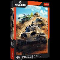 Opakowanie Puzzle 1000 World of Tanks: Czołgi w boju TREFL
