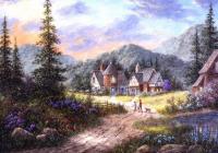 Opakowanie Puzzle 1000 Wzgórza Bawarii, Dennis Lewan