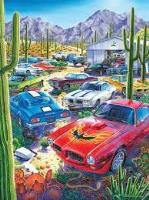 Puzzle 1000 Złomowisko, Michael Irvine. Wydawca: Graf-ika. SmakLiter.pl Opakowanie Puzzle 1000 Złomowisko, Michael Irvine