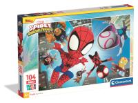 PUZZLE 104 EL MAXI SUPER KOLOR Spidey And His Amazing Friends. Wydawca: Clementoni. SmakLiter.pl Opakowanie PUZZLE 104 EL MAXI SUPER KOLOR Spidey And His Amazing Friends