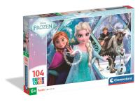 PUZZLE 104 EL SUPER KOLOR Frozen. Wydawca: Clementoni. SmakLiter.pl Opakowanie PUZZLE 104 EL SUPER KOLOR Frozen