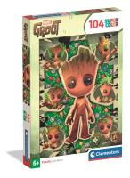 PUZZLE 104 EL SUPER KOLOR Groot. Wydawca: Clementoni. SmakLiter.pl Opakowanie PUZZLE 104 EL SUPER KOLOR Groot