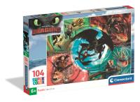 PUZZLE 104 EL SUPER KOLOR How to Train Your Dragon. Wydawca: Clementoni. SmakLiter.pl Opakowanie PUZZLE 104 EL SUPER KOLOR How to Train Your Dragon