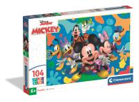 Opakowanie PUZZLE 104 EL SUPER KOLOR Mickey and Friends