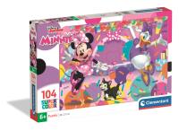 PUZZLE 104 EL SUPER KOLOR Minnie. Wydawca: Clementoni. SmakLiter.pl Opakowanie PUZZLE 104 EL SUPER KOLOR Minnie