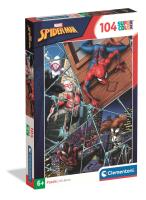 PUZZLE 104 EL SUPER KOLOR Spider-Man. Wydawca: Clementoni. SmakLiter.pl Opakowanie PUZZLE 104 EL SUPER KOLOR Spider-Man