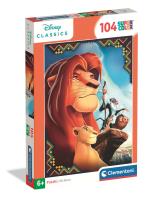 PUZZLE 104 EL SUPER KOLOR The Lion King. Wydawca: Clementoni. SmakLiter.pl Opakowanie PUZZLE 104 EL SUPER KOLOR The Lion King